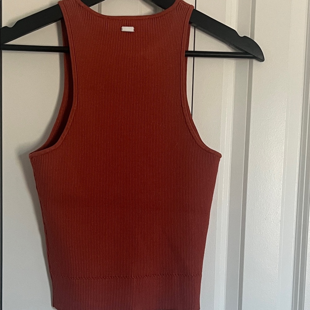 Avery Racerback Tank Top - Orange - Picture 7 of 10